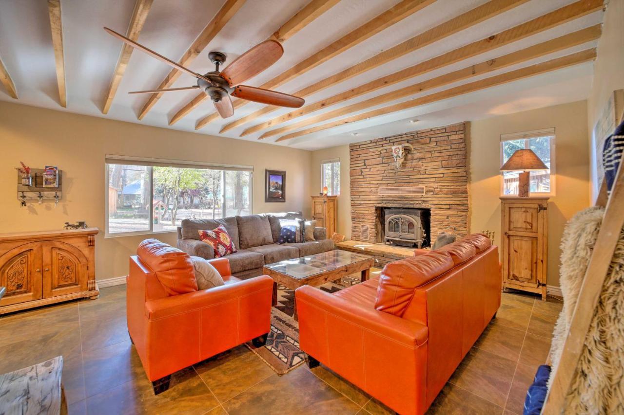 Cozy Cabin Retreat With Patio And Fenced Yard Payson Exterior foto